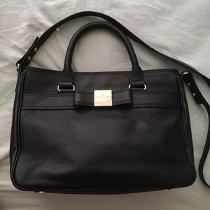 authentic black kate spade handbag crossbody purse